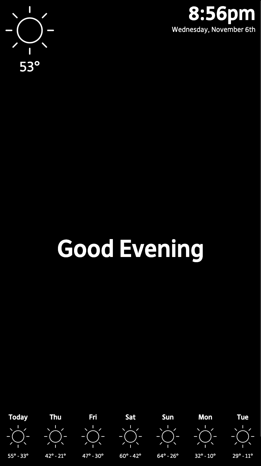 Magic Mirror Screenshot